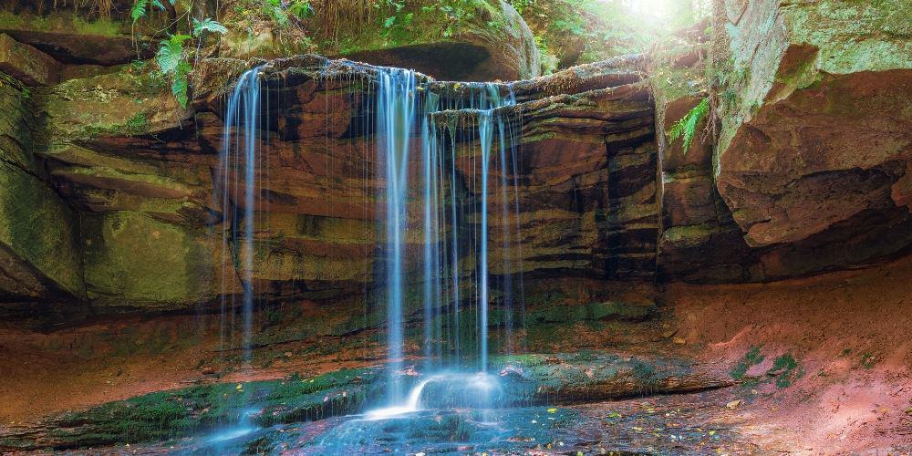 Der Trettsteinfall in der Rhön